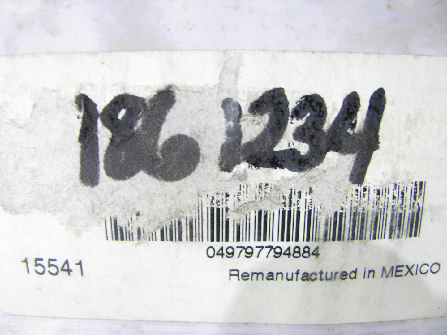Beck Arnley 186-1234 Remanufactured Alternator - 140 Amp