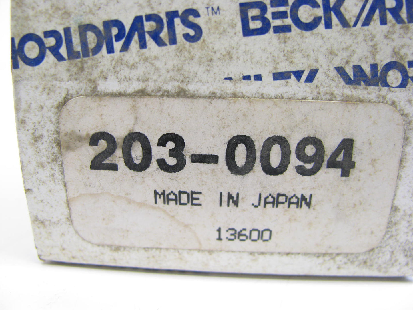 Beck Arnley 203-0094 Engine Cooling Fan Motor Relay - 20084 RY-738 56-1868