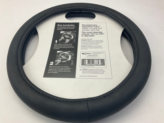 Bell 97383-9DI Hyperflex Core XL Black Steering Wheel Cover 14-1/2''-15-1/2''