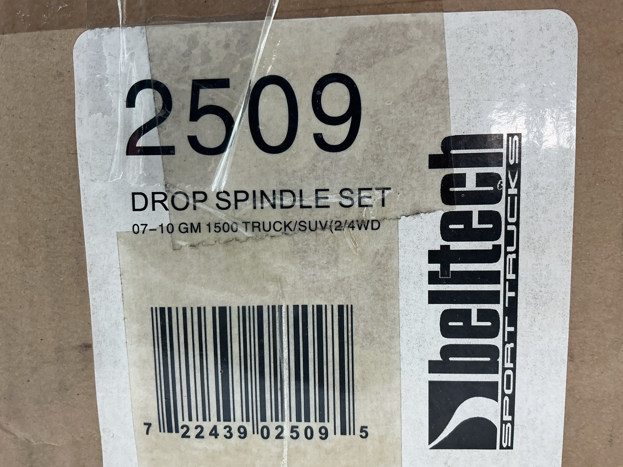 Belltech 2509 2'' Drop Spindle Set - 07-15 Silverado 1500, GMC Sierra 1500 Pickup