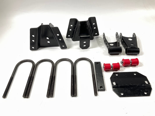 Belltech 6420 4'' Rear Shackle And Hanger 4'' Lowering Drop Kit 87-93 F-250 F-350