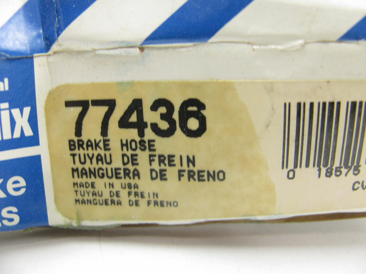 Bendix 77436 Front Brake Hydraulic Hose for 1983-1984 Mercury Cougar