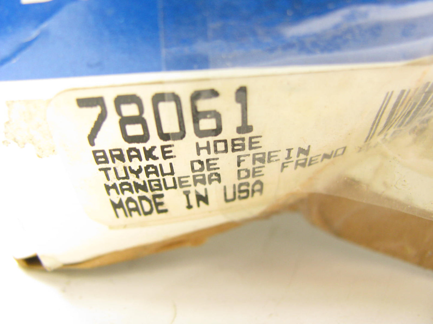 Bendix 78061 Rear Right Brake Hydraulic Hose For 1992-1994 Honda Civic