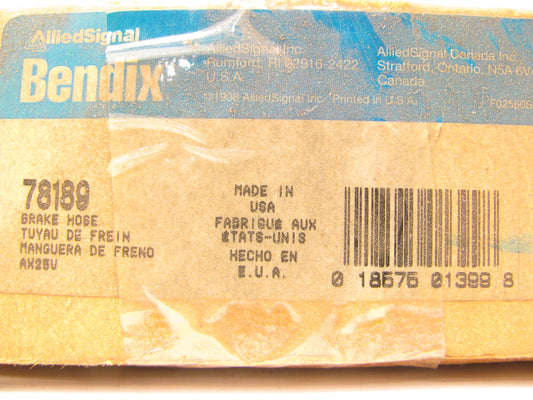Bendix 78189 Brake Hydraulic Hose - Front Right