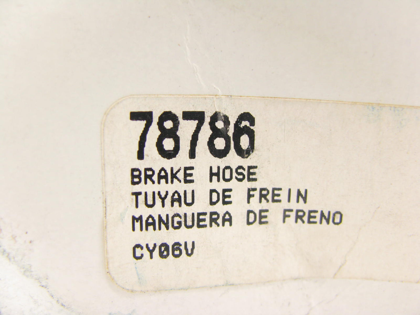 Bendix 78786 Rear Brake Hydraulic Hose - Intermediate/Center