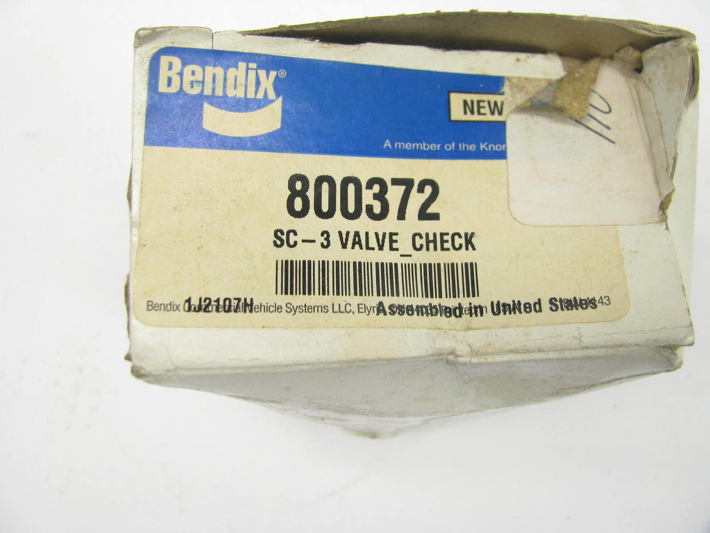 Bendix 800372 SC-3 Single Check Valve 1/2'' NPT Female And Male Brass