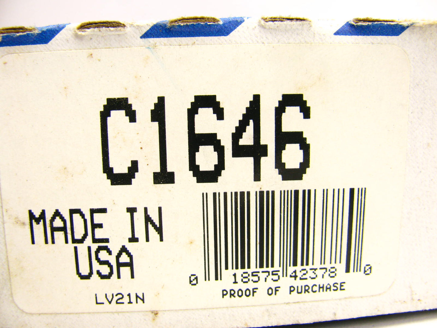 Bendix C1646 Parking Brake Cable - Rear Left