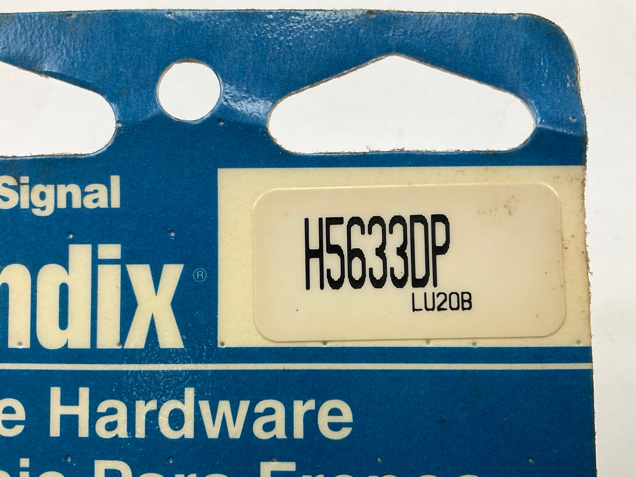 Bendix H5633DP Disc Brake Hardware Kit - Front
