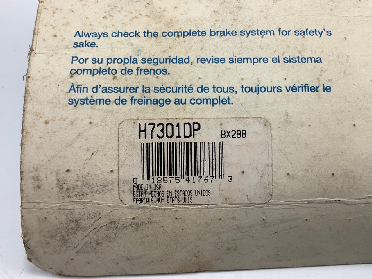 Bendix H7301DP Rear Parking Brake Hardware Kit