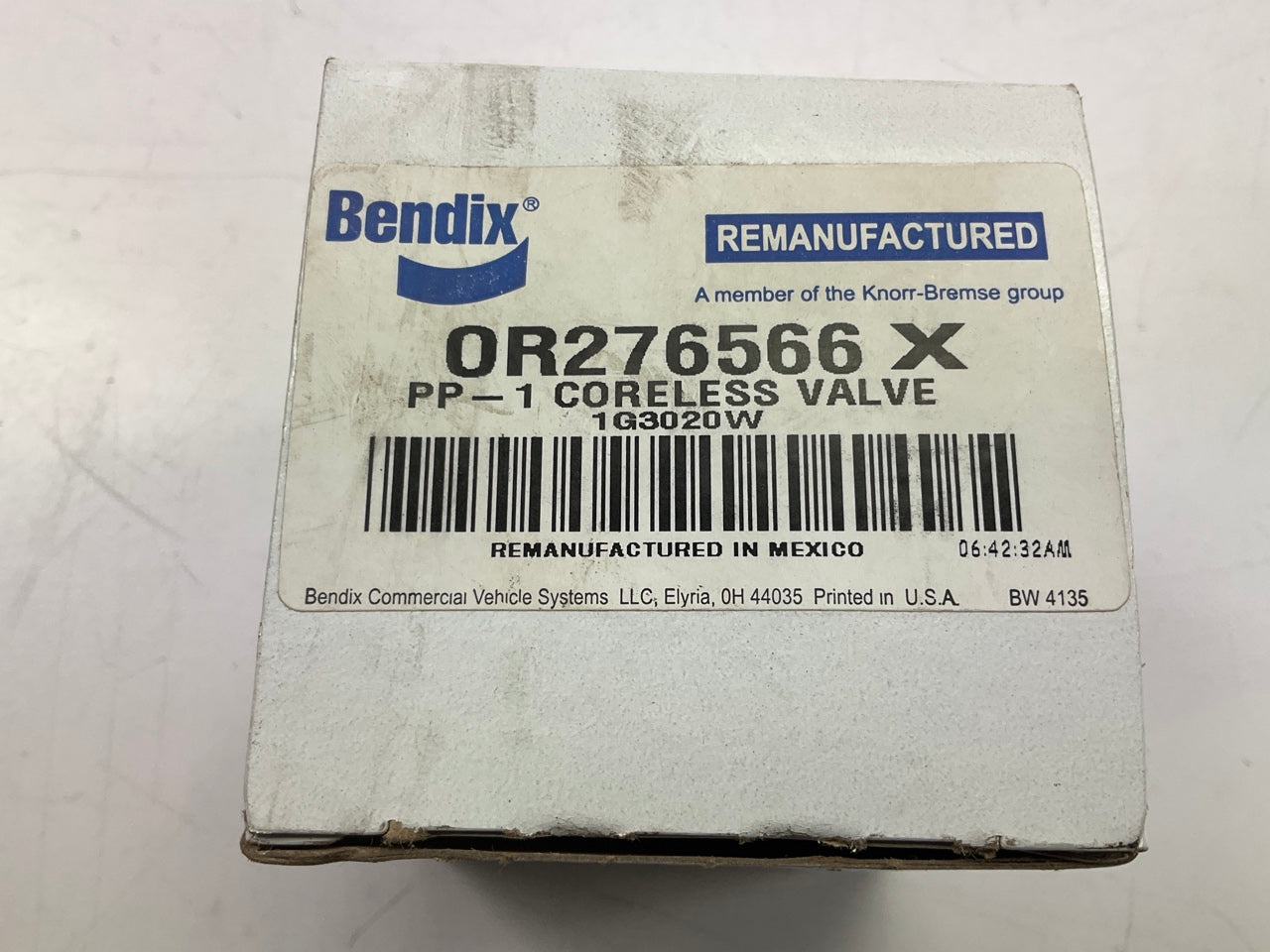 REMAN. Bendix OR276566X PP-1 Push / Pull Valve, 20 PSI Release
