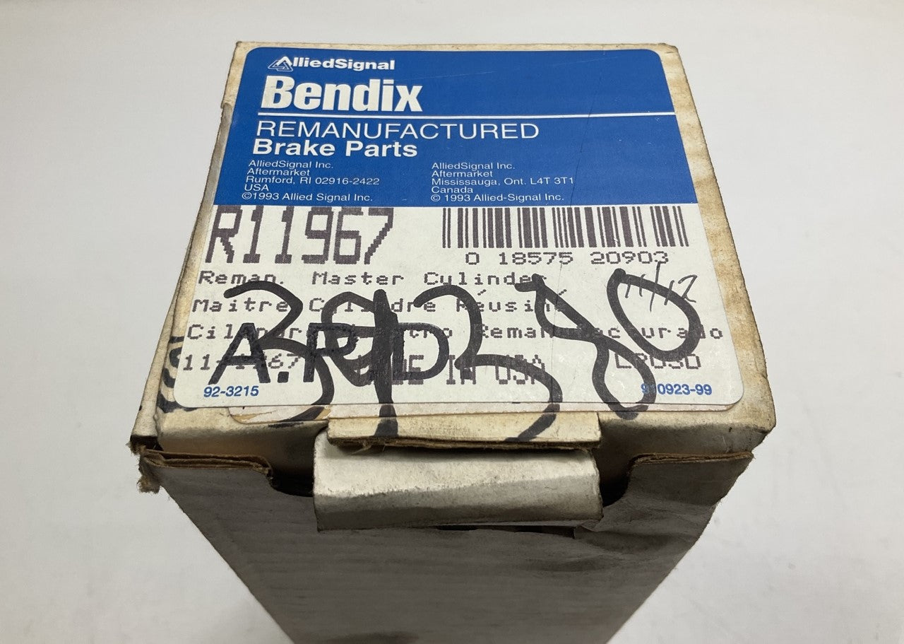 REMAN. Bendix R11967 NABCO Brake Master Cylinder