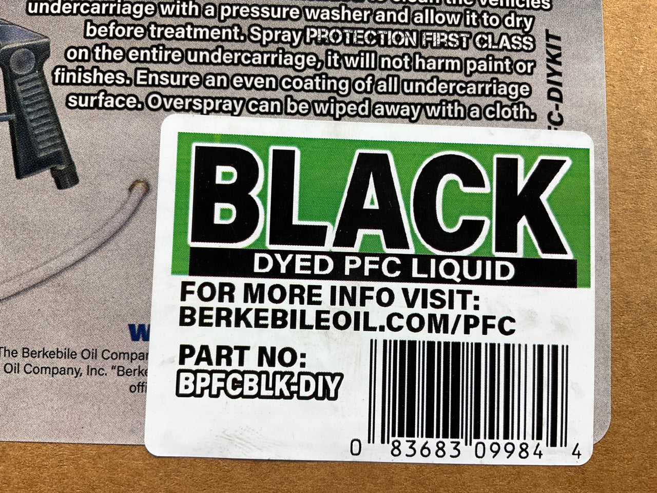 Berkebile PFC 1-GALLON DIY Rust Prevent Proofing Undercoating Kit With Spray Gun