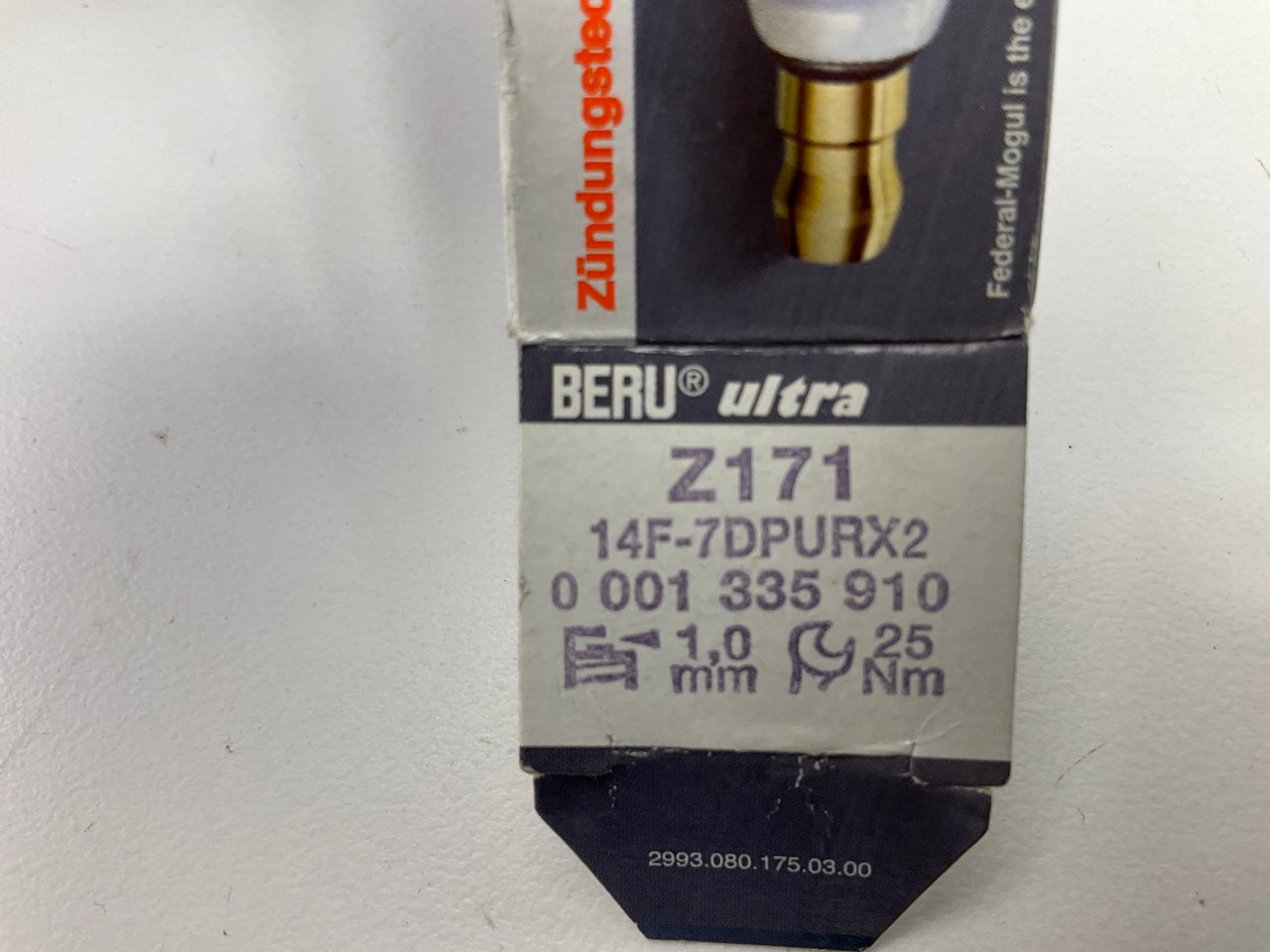 (4) GENUINE Beru Z171 Spark Plugs 14 F-7 DPURX2 For Volvo 1.9L 2.3L 2.4L TURBO