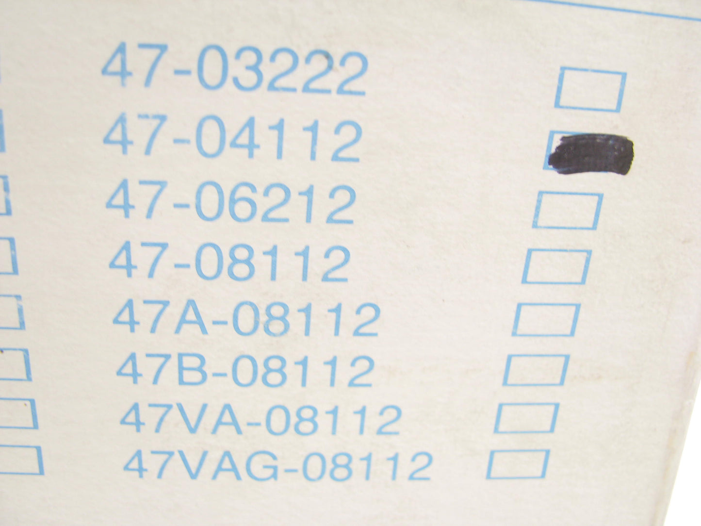 Vintage Betts Surface Mount Backup Lamp Light 47-04112 47-SERIES