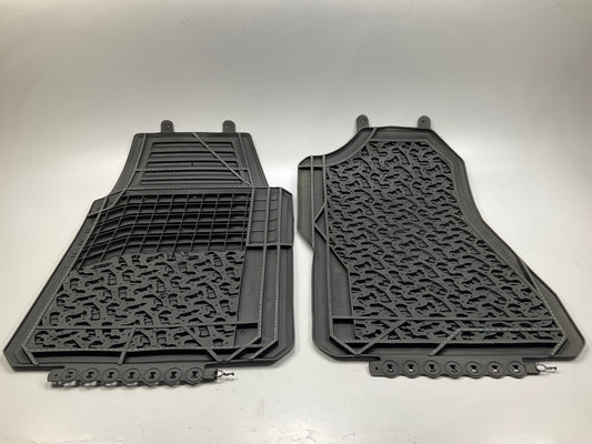 BFGoodrich FL58210 Rubber 2-PC Floor Mat Set, 28''x19-1/2'' CUT-TO-FIT, GMC TRUCK