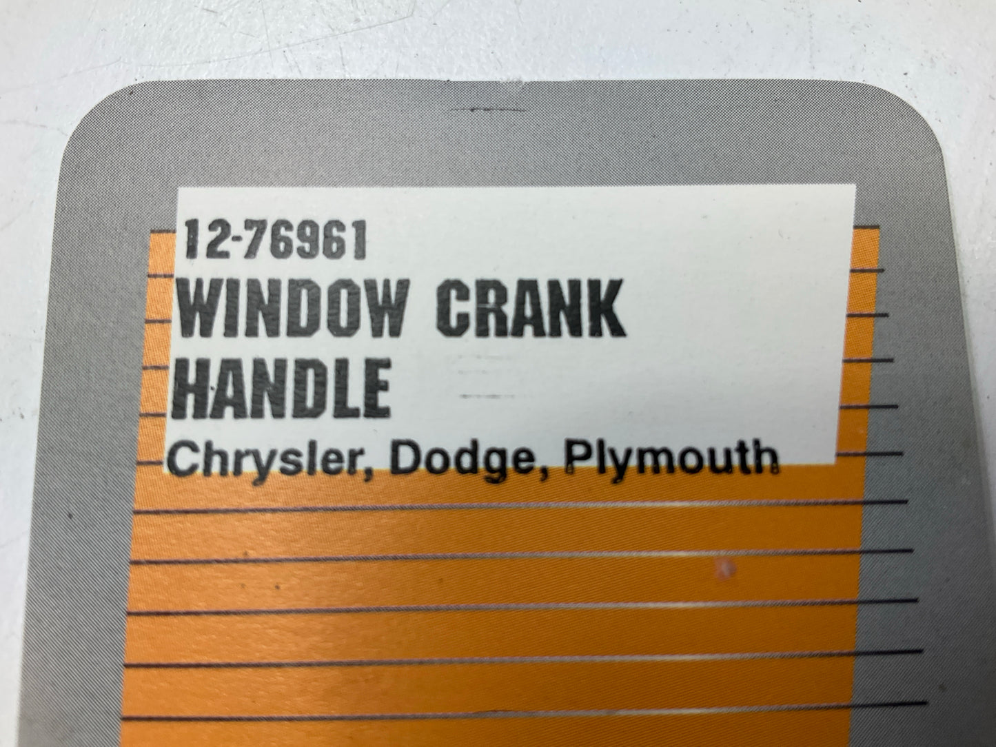 (2) Big A 12-76961 Window Crank Handles