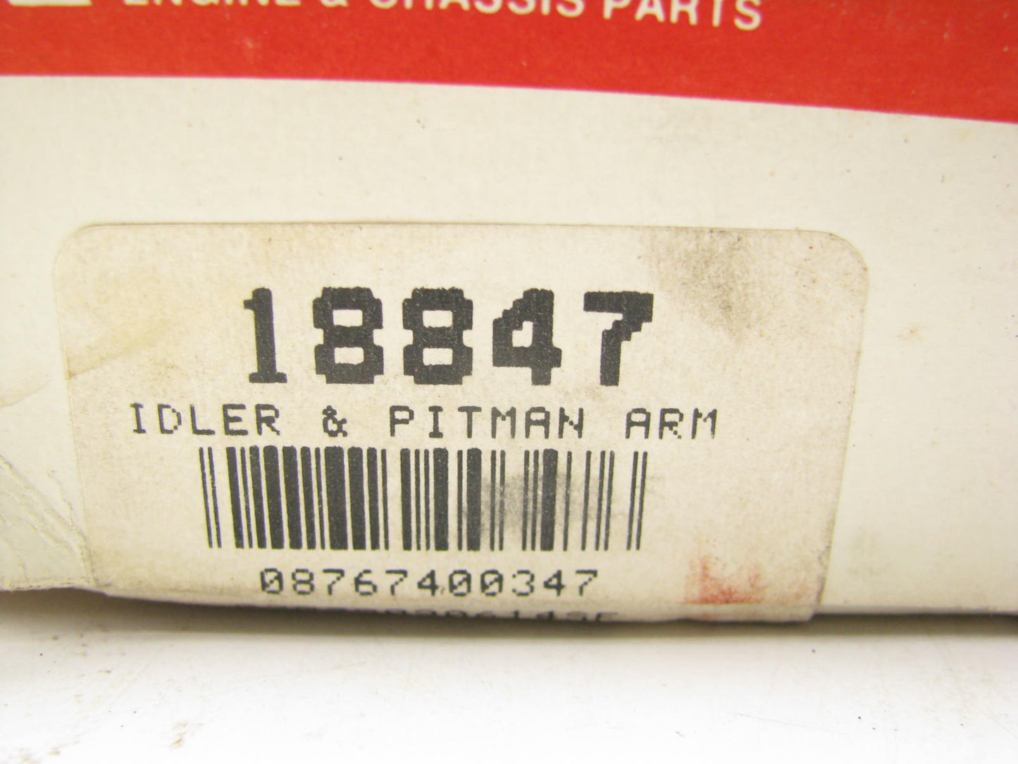 Big A 18847 Steering Idler Arm