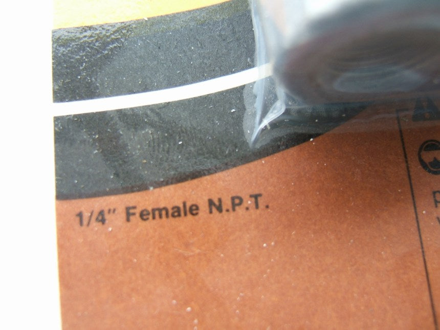 Big A 9-781 Button Type Safety Blow Gun With Vented Tip 1/4'' NPT Fitting