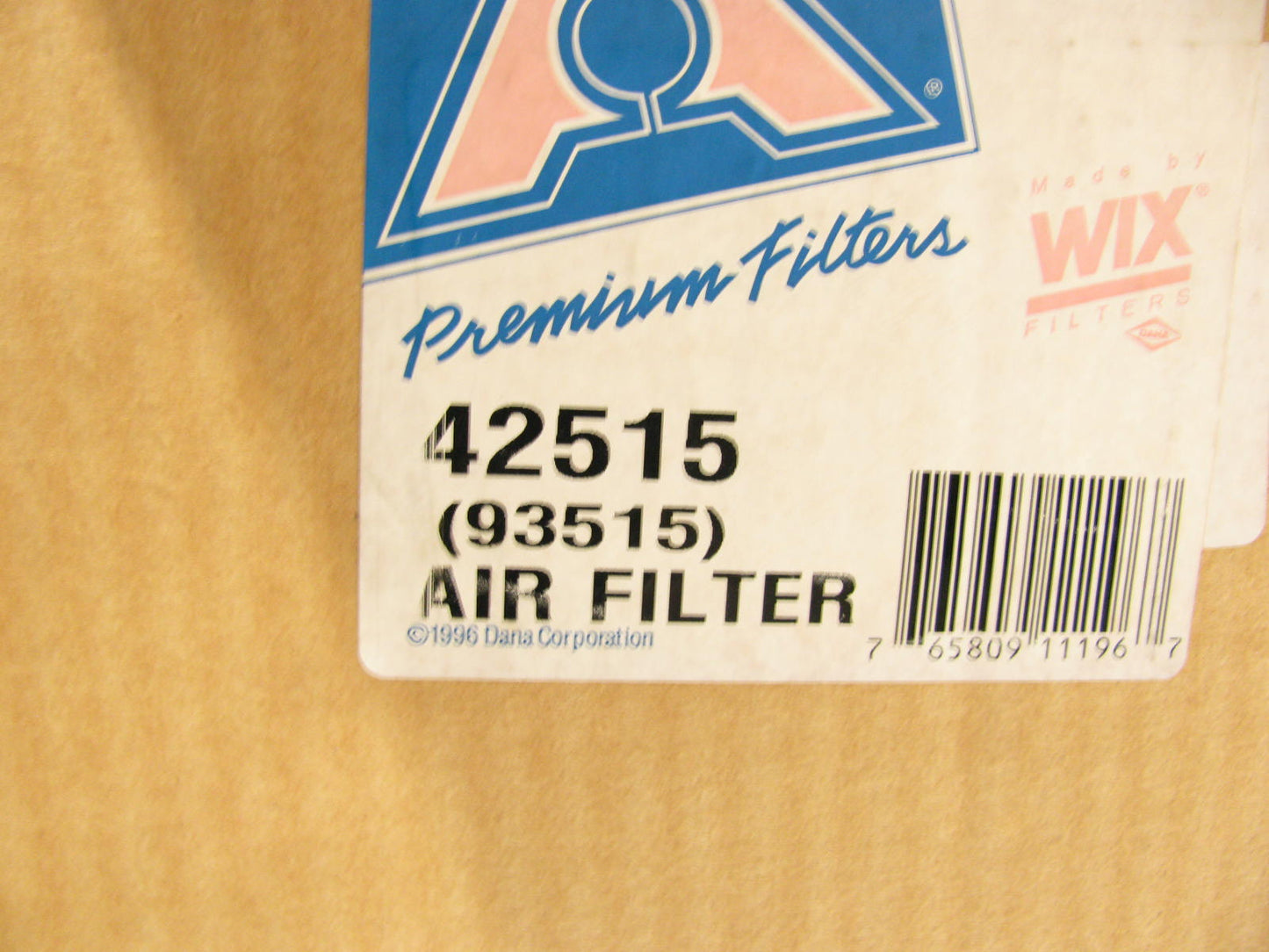 Big A 93515 Air Filter Primary Finned -P131331 - 42515- AF4823