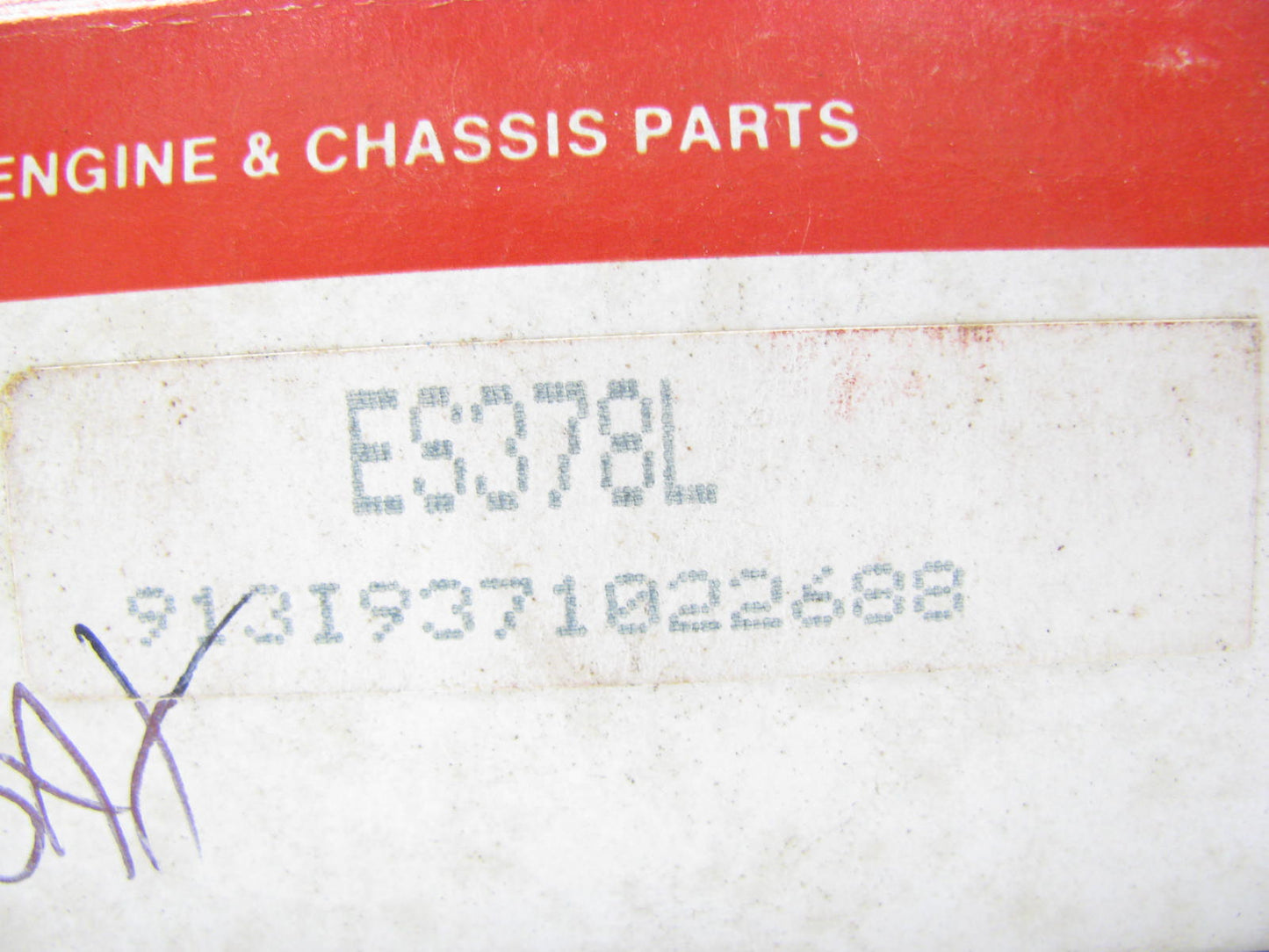 Big A ES378L Steering Tie Rod - Front Outer