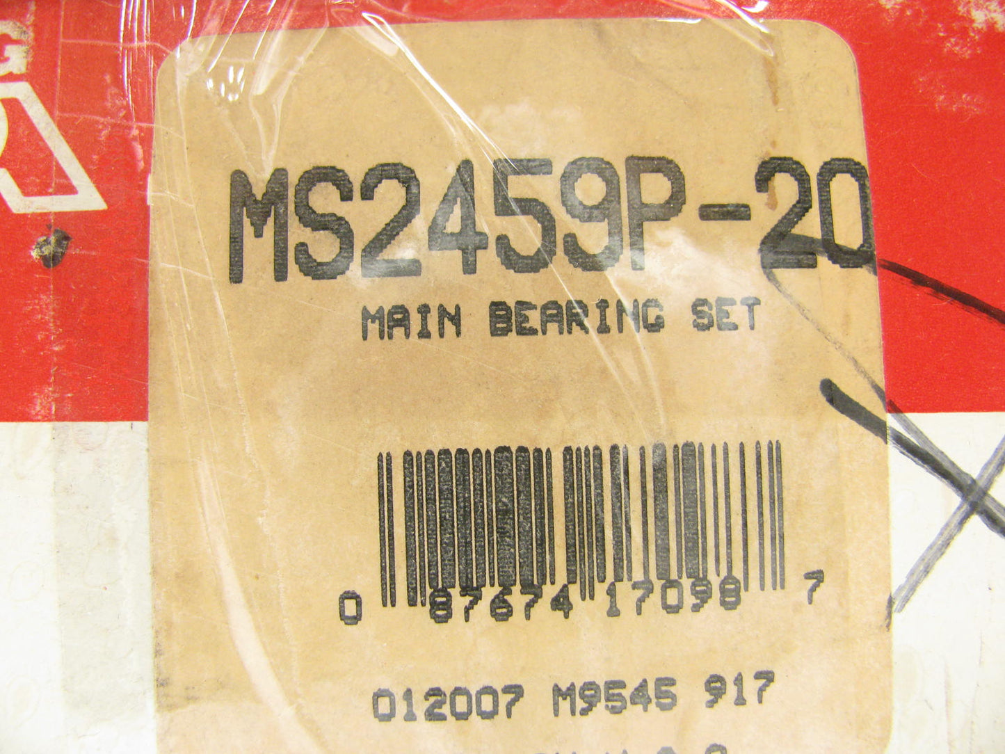Big A MS2459P-20 Engine Main Bearings .020'' for IHC 113 123 133 251