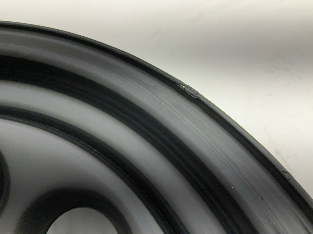 CHIPPED PAINT - Black Rock Series 997 Type 8 Matte Black Wheels, 17''x8'', 6''x5.5''