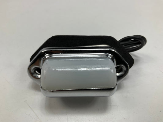 Blazer 165193 / C461 Chrome 2-Wire Trailer License Plate / Utility Light Lamp
