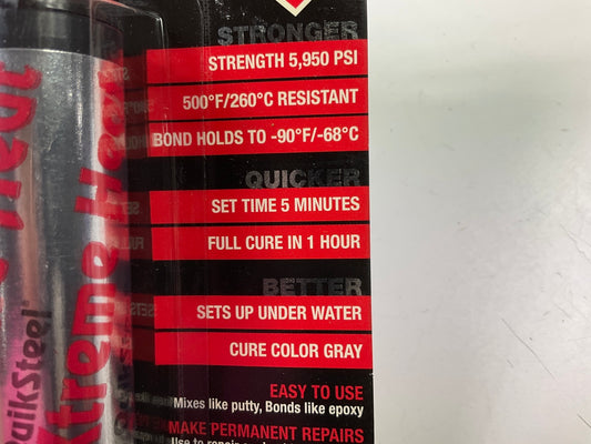 (2) Blue Magic 16562TRI Steel Reinforced Epoxy Putty, Xtreme Heat, 2oz