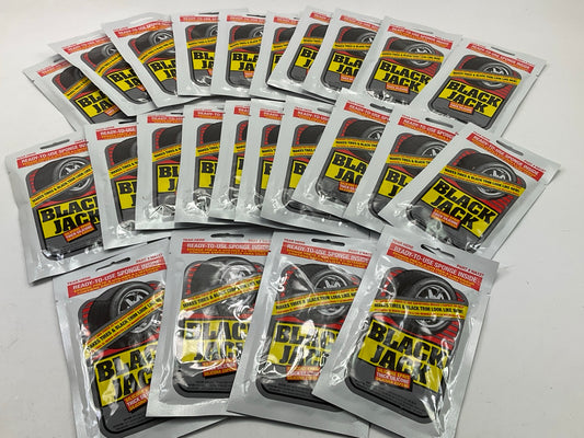 24 PACKS - Blue Magic Black Jack Thick Silicone Tire Shine, Repels Dirt & Grime