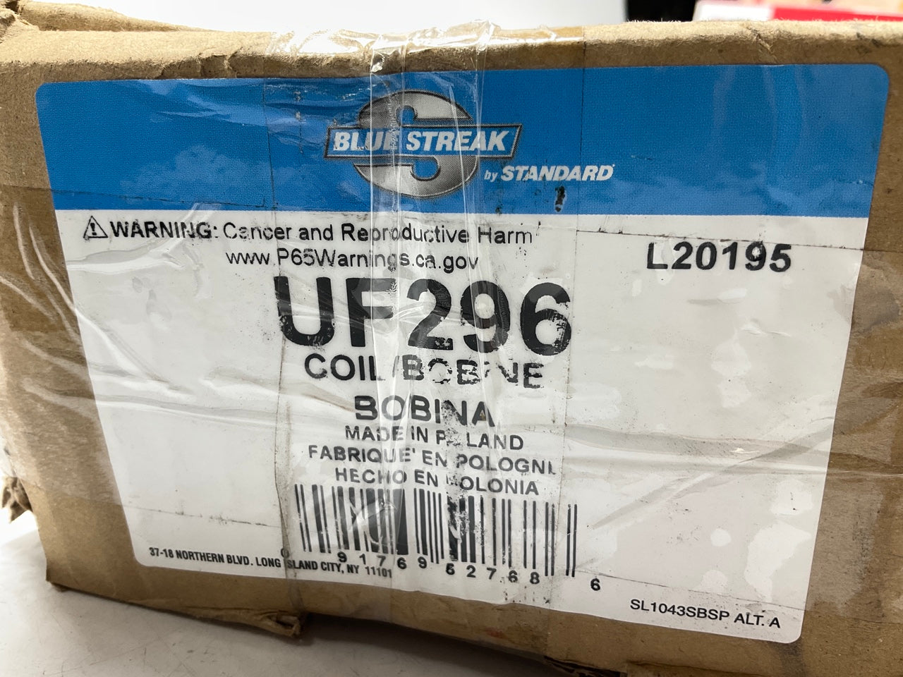 MINOR CONNECTOR DAMAGE - Blue Streak UF296 Ignition Coil