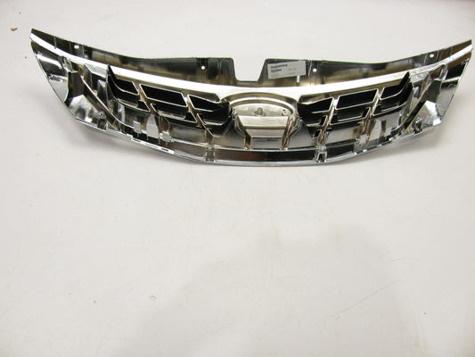 Aftermarket Grille For 2008 Subaru Impreza W/o Emblem Painted Silver/Black