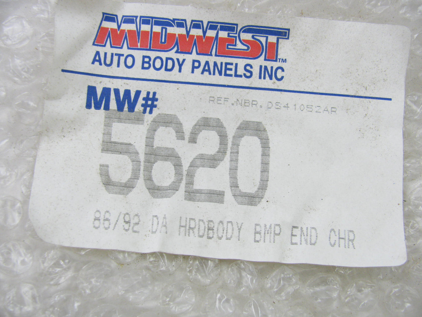 New Aftermarket RH Front Bumper End Chrome For 1986-1992 Nissan D21