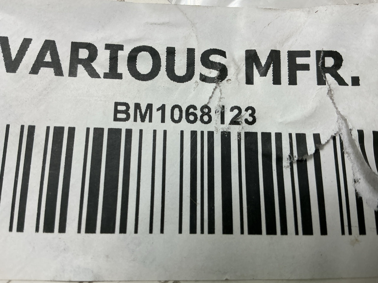 BM1068123 Front License Plate Bracket For 2012 BMW X1 - AFTERMARKET