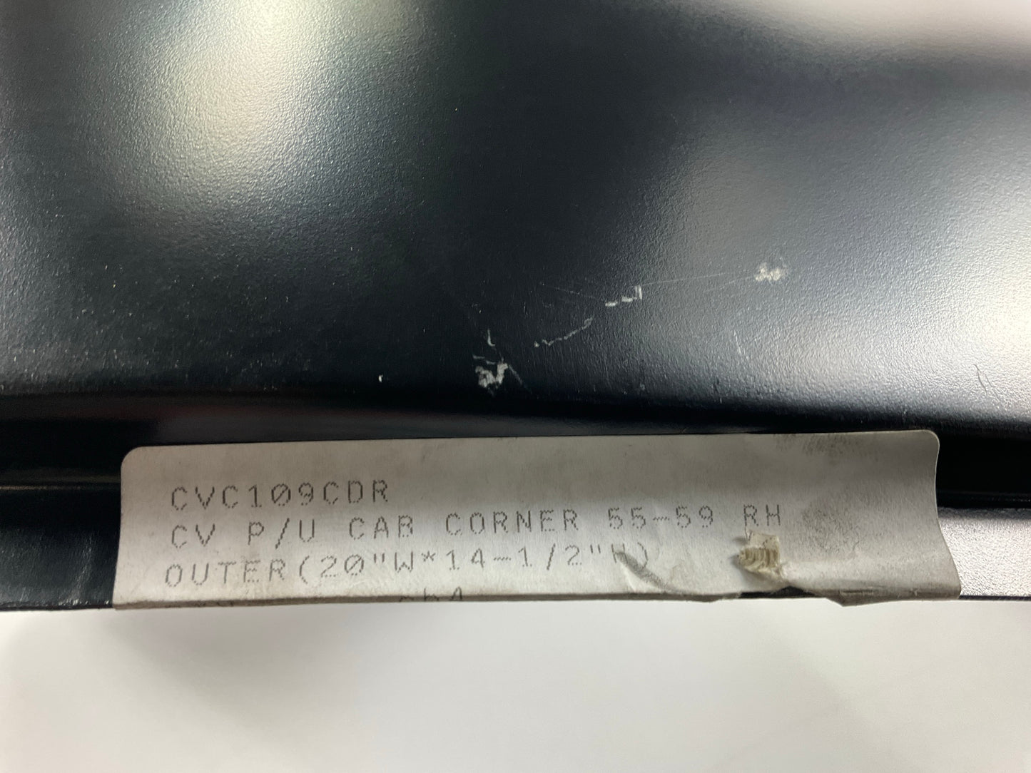 HAS SCRATCHES #1 - NEW 1955-1959 Chevrolet Pickup Cab Corner Right Side Outer