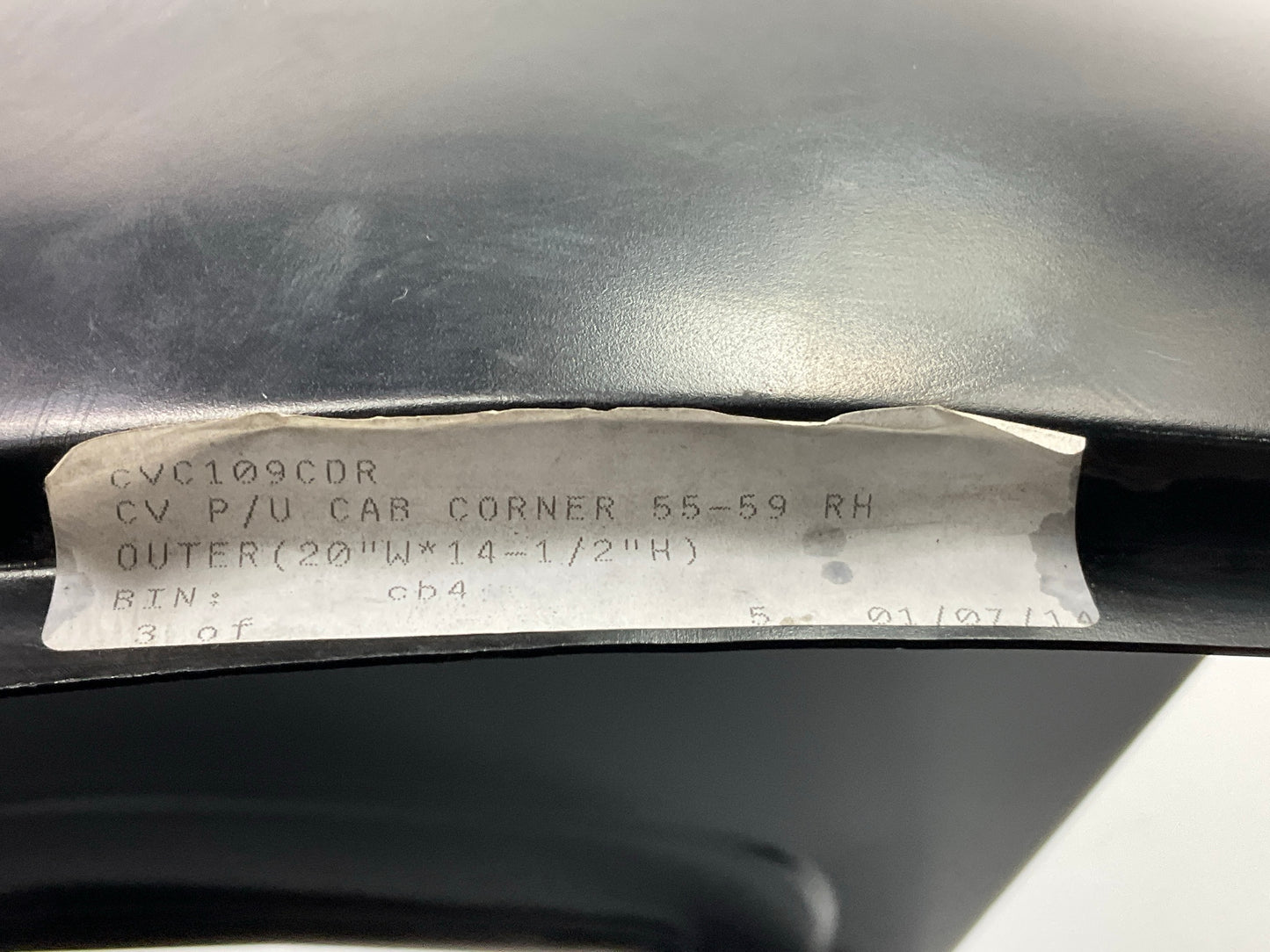 Aftermarket CVC109CDR 1955-1959 Chevrolet Pickup Cab Corner Right Side Outer