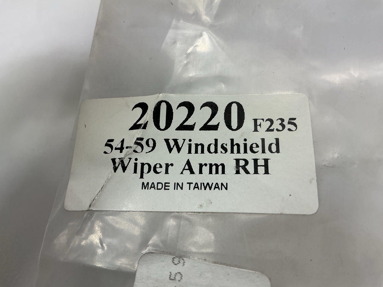 CVT1026ER Right Wiper Arm - 1954-1959 Chevy Pickup