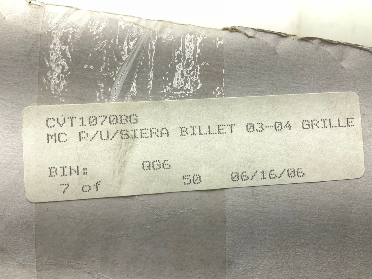 2003-2006 GMC Sierra 1500/2500HD/3500 Stainless Steel Billet Grille 1-Piece