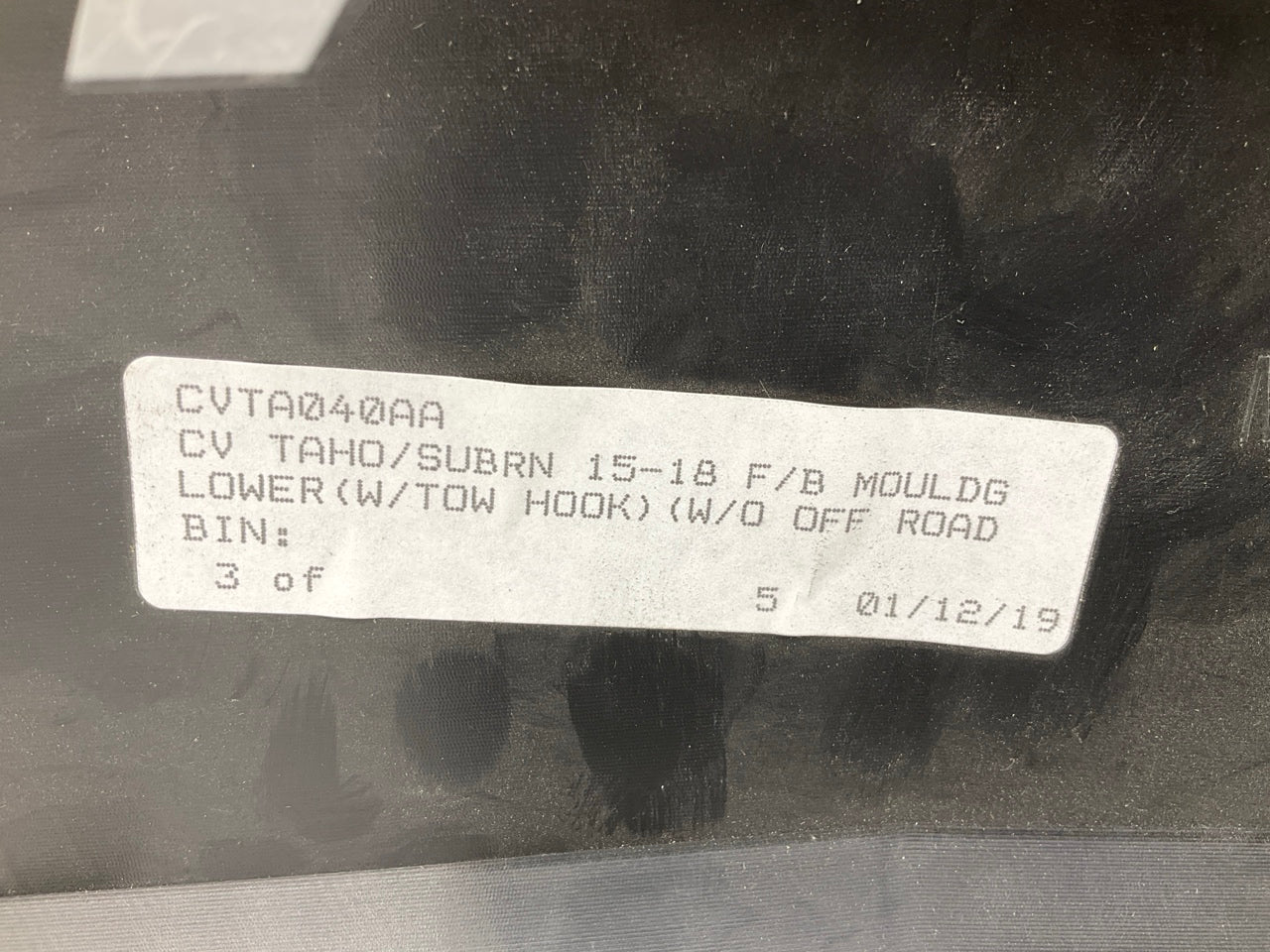 New CVTA040AA Front Bumper Filler Trim - 2015-2020 Chevrolet Suburban Tahoe
