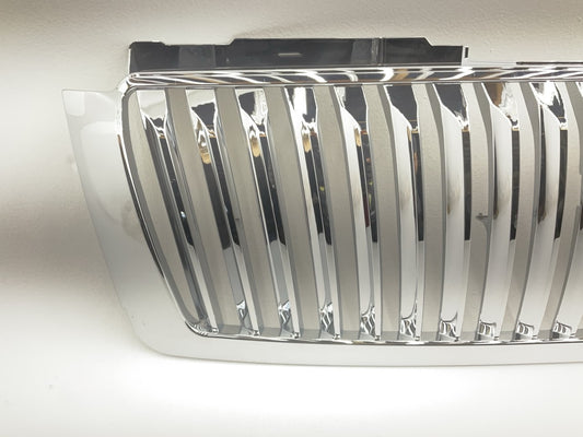 NEW AFTERMARKET Chrome Bumper Vertical Style Grille CVTA070AF
