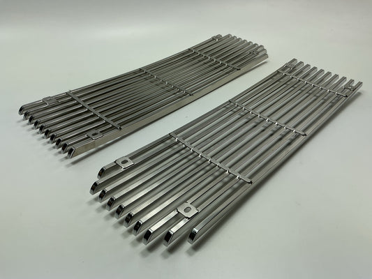 Aluminum Polished Main Upper Billet Grille Insert Combo For 2002-2005 Dodge Ram