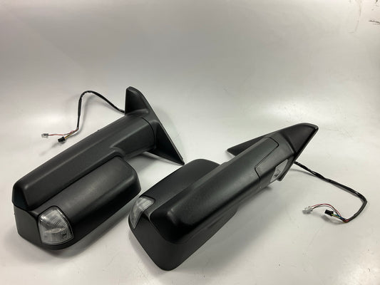 Towing Mirror Set, Power Heated Signal, Puddle For 2009-12 Ram 1500, 10-12 2500