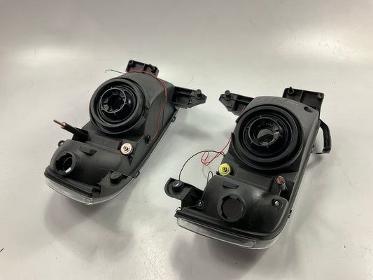 Clear/Black Headlights Head Lamp Set Pair Left & Right For 2002-2005 Ram Pickup