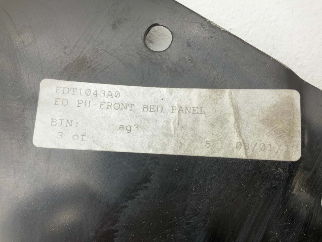 NEW FDT1043A0 Truck Bed Body Front Metal Panel - 1975-1986 Ford F-150 Pickup
