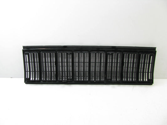 NEW - AFTERMARKET - All Black Front End Grille For 1991-1996 Jeep Cherokee