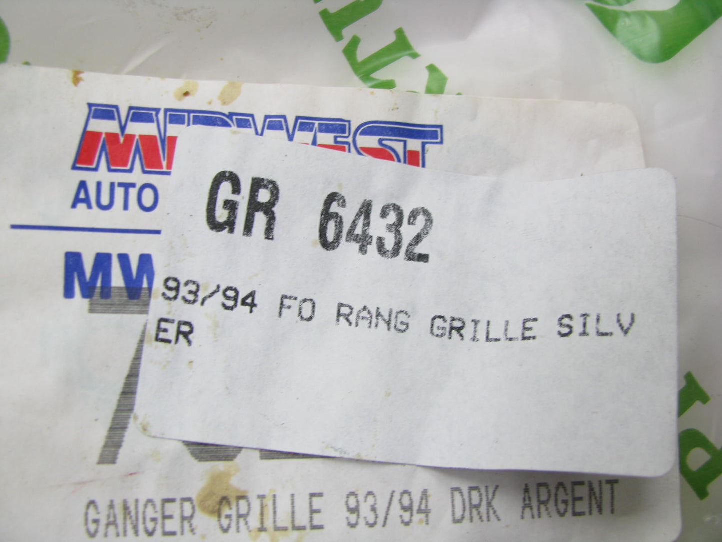 AFTERMARKET - Dark Agent - Front Grille For 1993-1994 Ford Ranger 4WD XLT