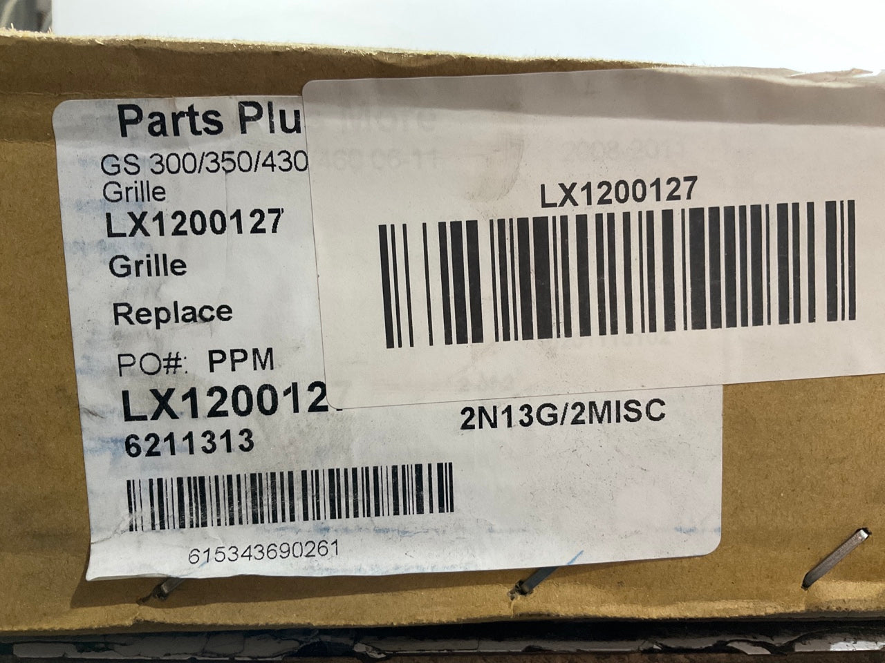 NEW - AFTERMARKET LX1200127 Grille For 2008-2011 Lexus GS350, GS460 08-09 GS450h