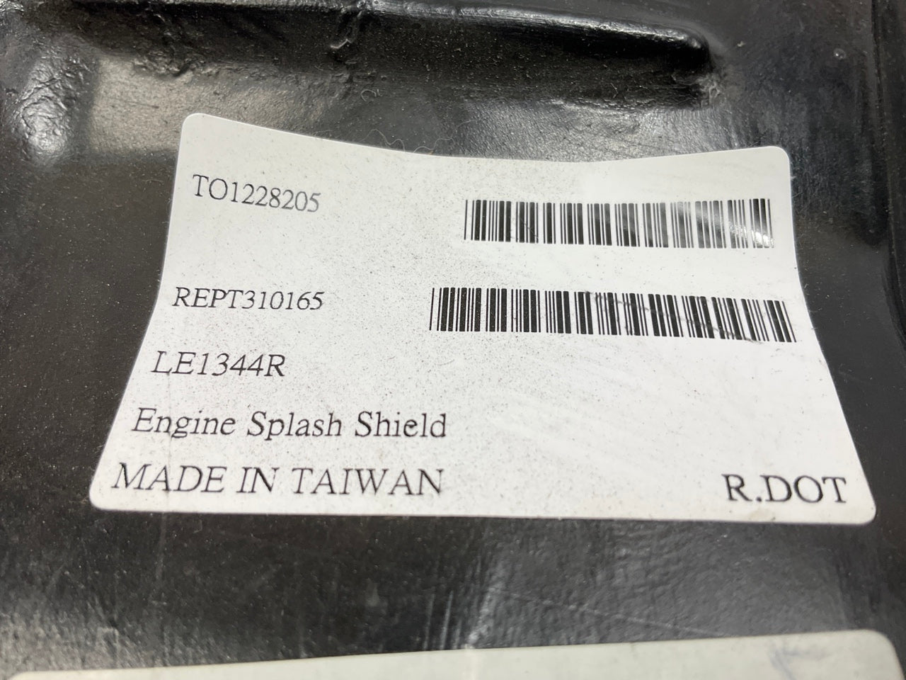 AFTERMARKET Front Right Undercar Splash Shield For 2015-2017 Toyota Camry