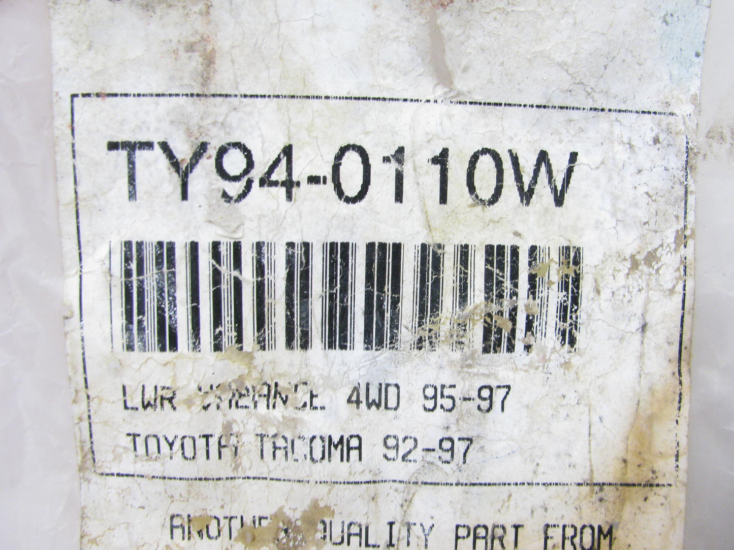 NEW AFTERMARKET 1995-1997 TOYOTA TACOMA 4WD 4X4 LOWER Valence Panel
