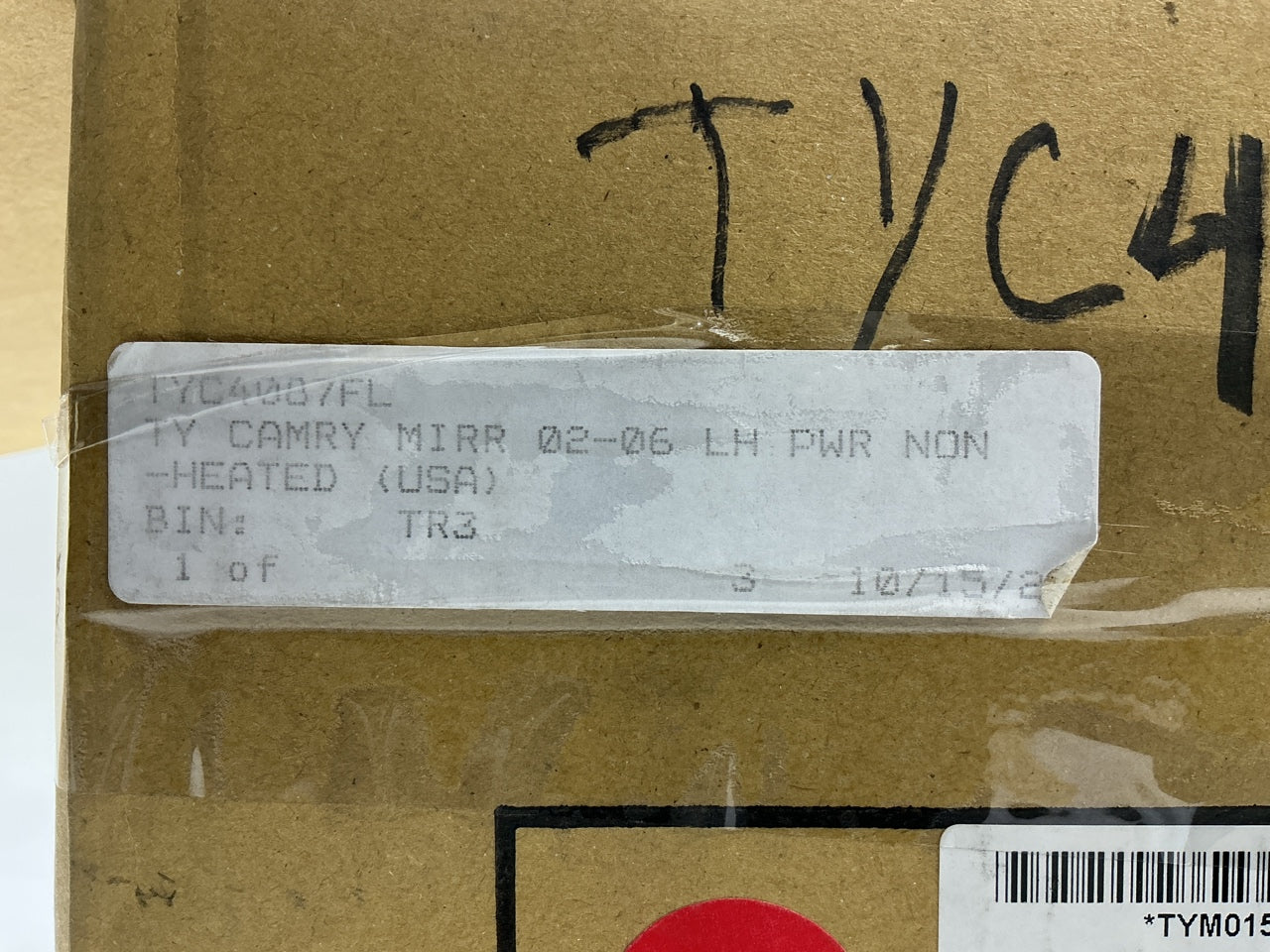 2002-2006 Toyota Camry USA MADE Power Non-Heated Left Drivers Side View Mirror