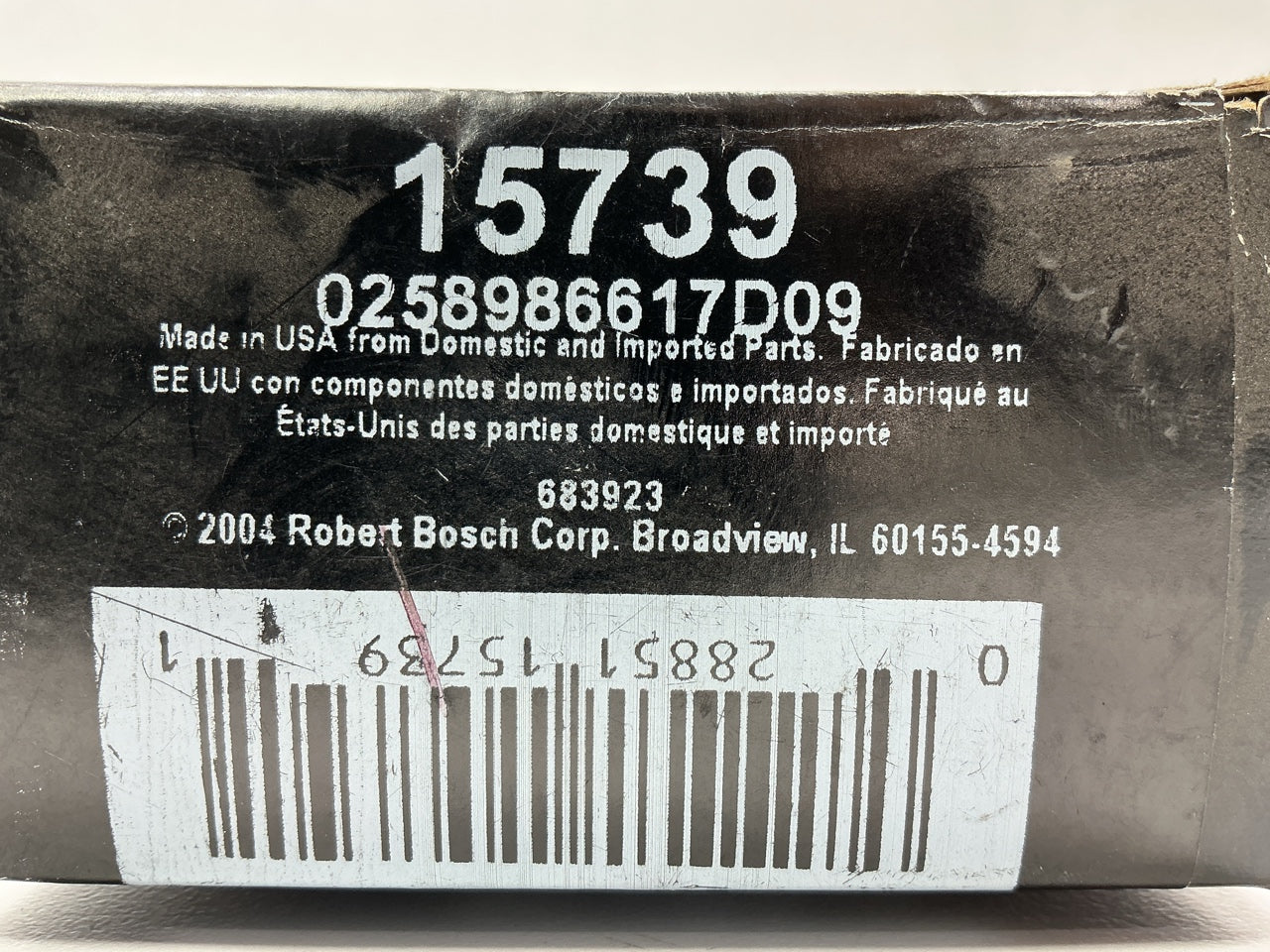 Bosch 15739 Oxygen O2 Sensor
